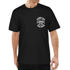 Work Harder Skull Tee