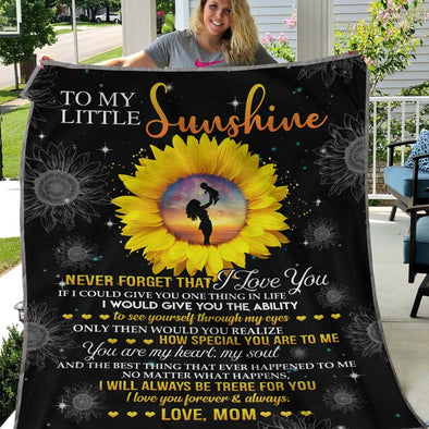 I love you forever and always Fleece Blanket