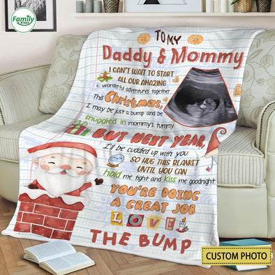 Personalized Gift For Future Daddy and Mommy You Are Doing A Great Job Blanket - NT - AV179221