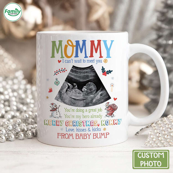 Personalized Gift For Future Mommy I Can't Wait To Meet You Mug_PP_AV2610222