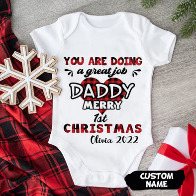 Personalized Gift For Daddy You Are Doing A Great Job Baby Onesie PP - AV0211227