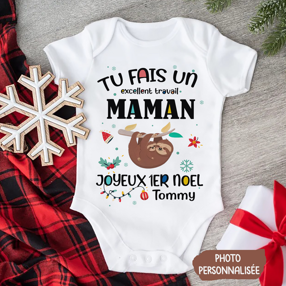 Cadeau Personnalisé Pour Maman Baby Onesie - PP - AV14112214