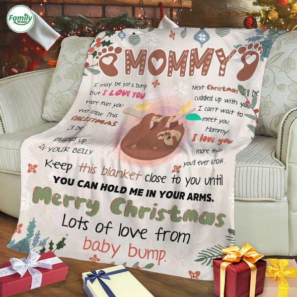 Gift For Future Mommy I Love You Too Blanket - PP - AV1811223
