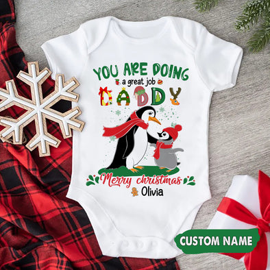 Personalized Gift For Daddy You Are Doing A Great Job Baby Onesie - PP - AV1010222