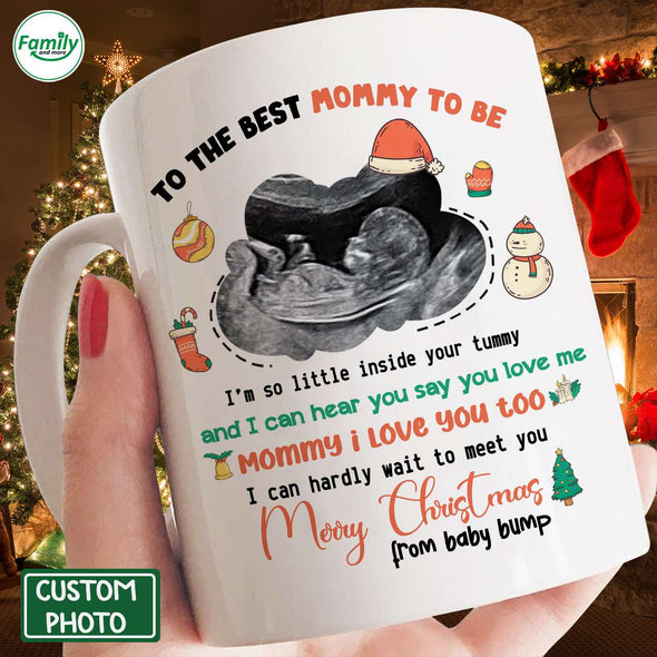 Personalized Gift For Future Mommy I Can Hardly Wait To Meet You Mug PP - AV0710223