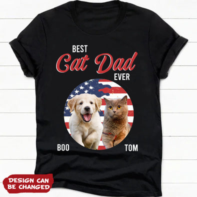 Personalized Gift For Dog And Cat Lover Best Cat Dad Ever T-shirt, Hoodie, Sweatshirt PP-AV0111221