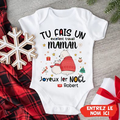 Cadeau Personnalisé Pour Maman Baby Onesie - PP - AV0711227