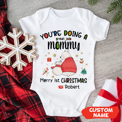 Personalized Gift For Mommy You Are Doing A Great Job Baby Onesie - PP - AV0711226