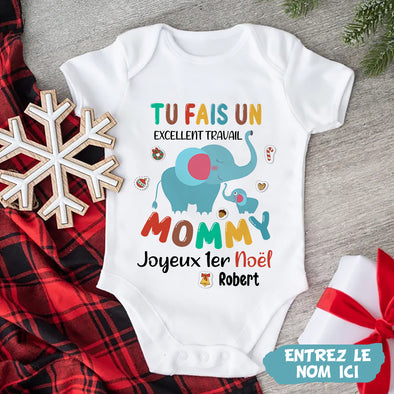 Cadeau Personnalisé Pour Maman Baby Onesie - PP - AV0711229