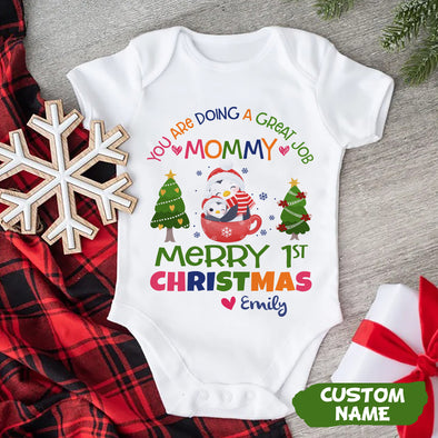 Personalized Gift For Mommy You Are Doing A Great Job Baby Onesie PP - AV08112212
