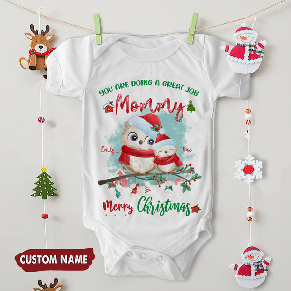 Personalized Gift For Mommy You Are Doing A Great Job Baby Onesie - PP - AV0310223