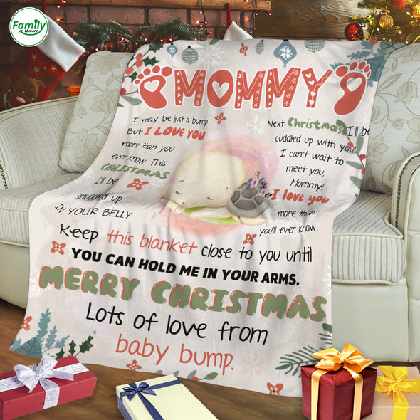 Gift For Mommy Merry Christmas Blanket - PP - AV2111222
