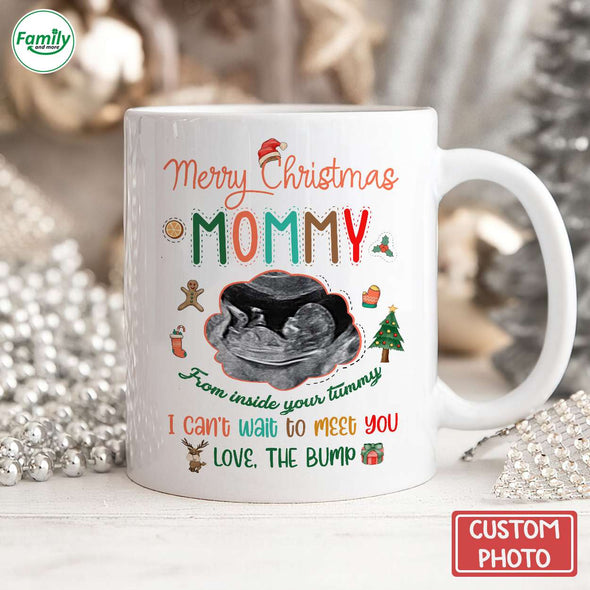 Personalized Gift For Future Mommy Merry Christmas Mug  PP - AV2010221