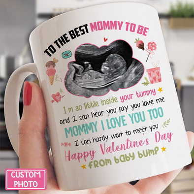 Personalized Gift For Future Mommy Happy Valentine's Day Mug - PP_AV1512221