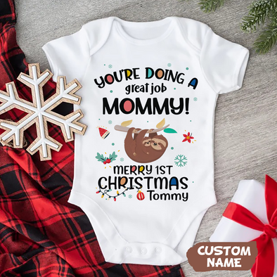 Personalized Gift For Mommy You Are Doing A Great Job Baby Onesie PP - AV14112213