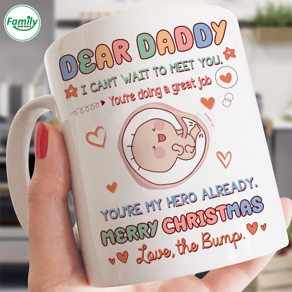 Gift For Future Dad I Can' Wait To Meet You Mug- NT-AV1509222