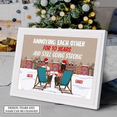 Personalized Gift For Couple Annoying Each Other Canvas PP - AV1410222
