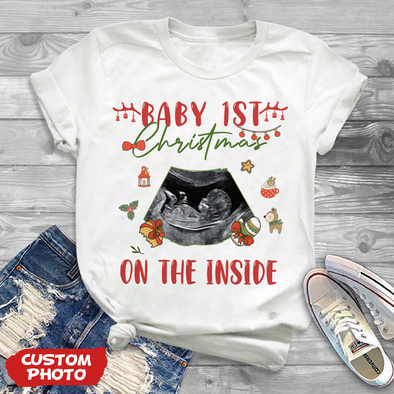 Personalized Gift For Future Mommy Baby 1st Christmas T-shirt, Hoodie, Sweatshirt PP-AV1711222