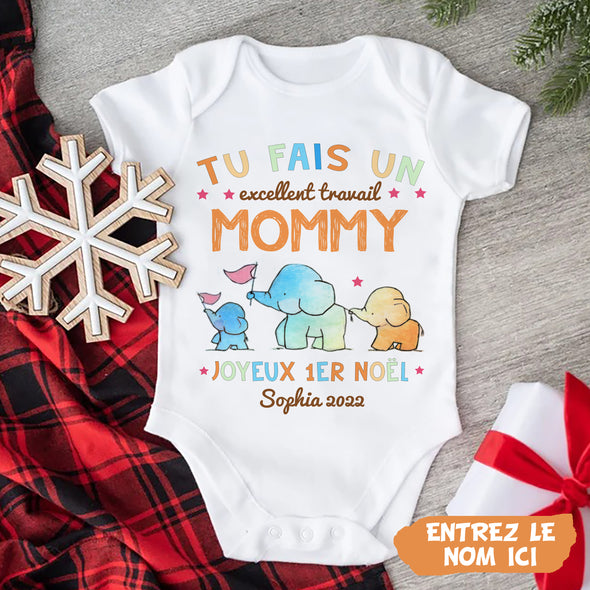 Cadeau Personnalisé Pour Maman Baby Onesie - PP - AV0811211