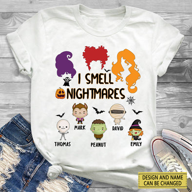 I Smell Nnightmares Halloween T-Shirt - NT - AV1308221