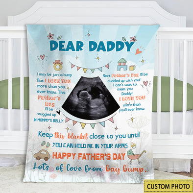 Personalized Gift For Future Daddy I Love You More Than You'll Ever Know Blanket - PP - AV2607221