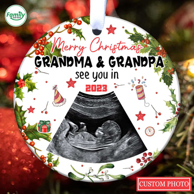Personalized Gift For Future Grandma & Grandpa See You In 2023 Ornament_PP_AV0711225