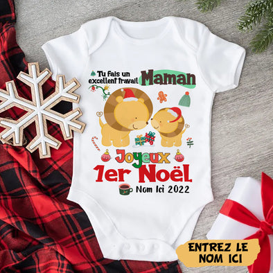 Cadeau Personnalisé Pour Maman Baby Onesie - PP - AV2710223-2