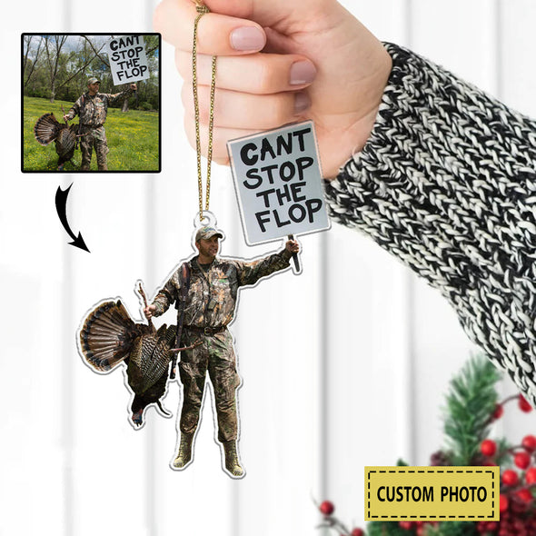 Personalized Gift For Hunter - Gift For Hunting Lover - Custom Hunting Momment Photo Christmas Ornament LHT-LTT251122