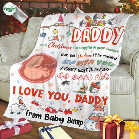 Gift For Future Daddy I Love You Blanket - PP - AV2510222