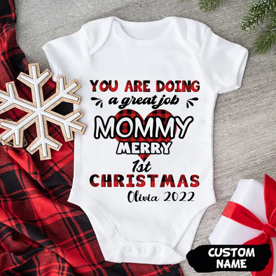Personalized Gift For Mommy You Are Doing A Great Job Baby Onesie PP - AV0211226
