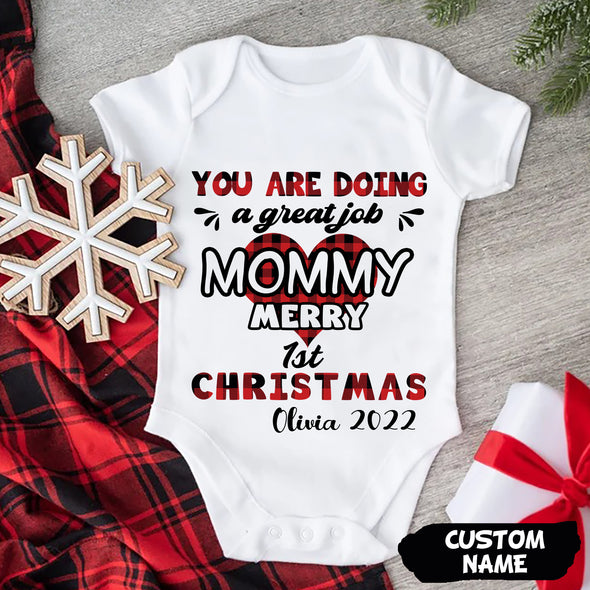 Personalized Gift For Mommy You Are Doing A Great Job Baby Onesie PP - AV0211226