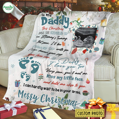 Personalized Gift For Future Daddy I Love You Blanket - PP - AV3110221