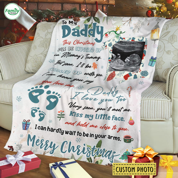 Personalized Gift For Future Daddy I Love You Blanket - PP - AV3110221