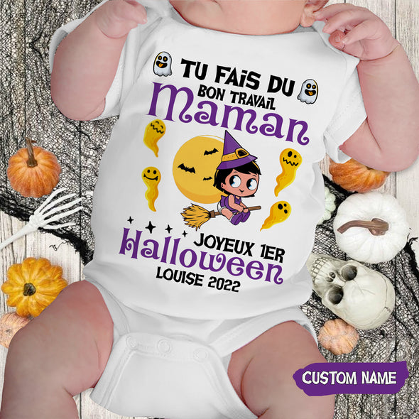 Tu Fais Du Bon Travail MaMan Baby Onesie - AD-AV2609221