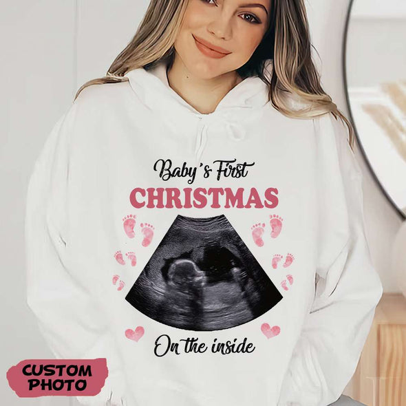 Baby's First Christmas On The Inside T-Shirt - NT - NN1311215