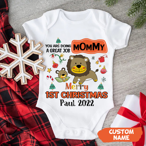 Personalized Gift For Mommy You Are Doing A Great Job Baby Onesie PP - AV02112210