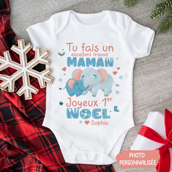 Cadeau Personnalisé Pour Maman Baby Onesie - PP - AV14112212