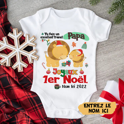 Cadeau Personnalisé Pour Papa Baby Onesie - PP - AV2710224-2
