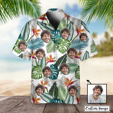 Customized Man's Face Hawaiian Shirt - PP -AV0512221