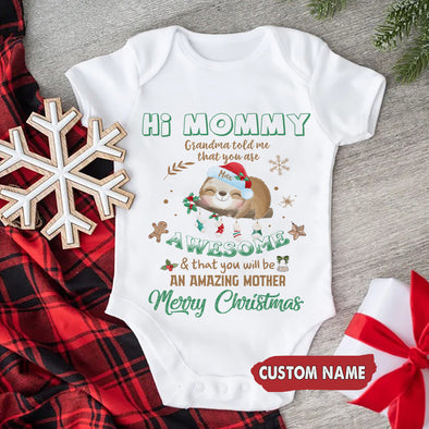 Personalized Gift For Mommy You Are Doing A Great Job Baby Onesie - PP - AV0510222
