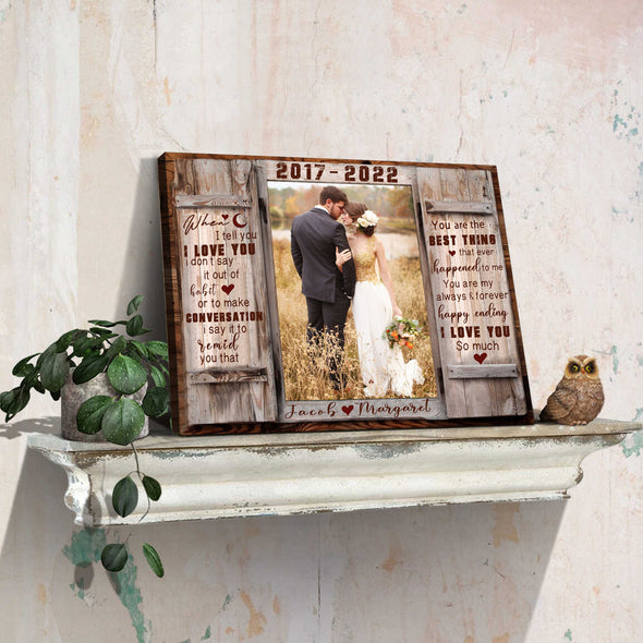 When I Tell You I Love You Canvas - PP -AV2206221