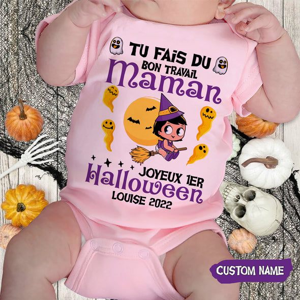 Tu Fais Du Bon Travail MaMan Baby Onesie - AD-AV2609221