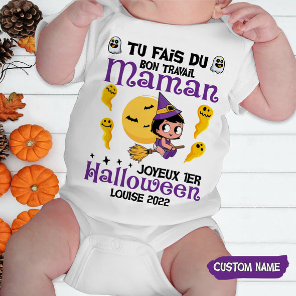Tu Fais Du Bon Travail MaMan Baby Onesie - AD-AV2609221