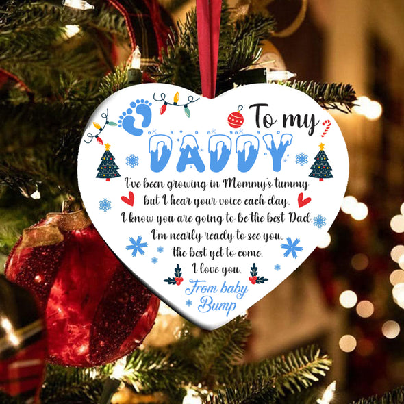 Gift For Husbands I Know You Are Going To Be The Best Dad Ornament - pp