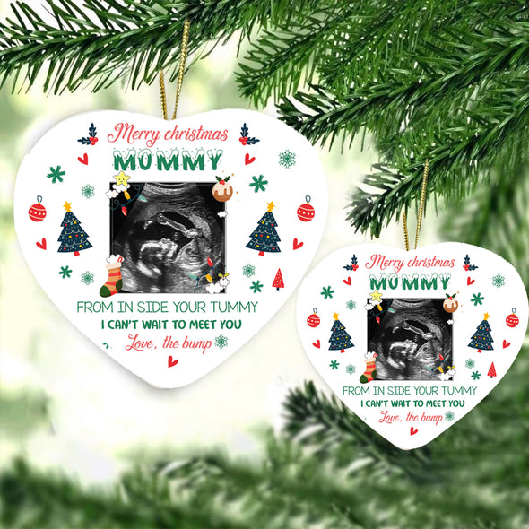 Personalized Gift For Wife Merry Christmas My Wife Ornament - Nt