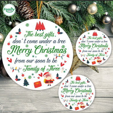 Gift For Husbands Merry Christmas Ornament - pp