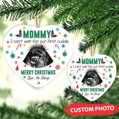 Personalized This Christmas 2021 I'll Be Snuggled Up Two Side Ornament Gift For Wife Merry Christmas - pp