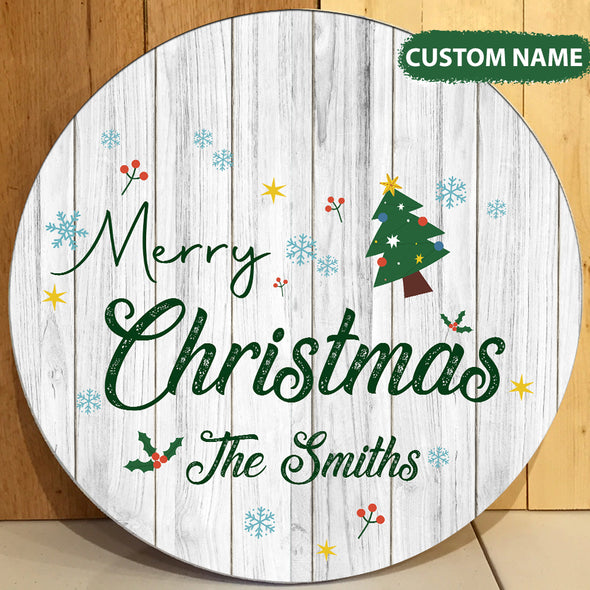 Gift For Daddy And Mommy Merry Christmas Doorhanger - pp - nt