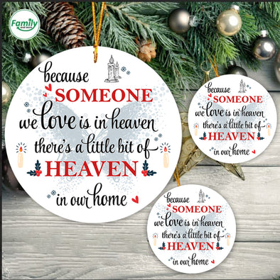 Memorial Ornament Those We Love Don't Go Away - Nt