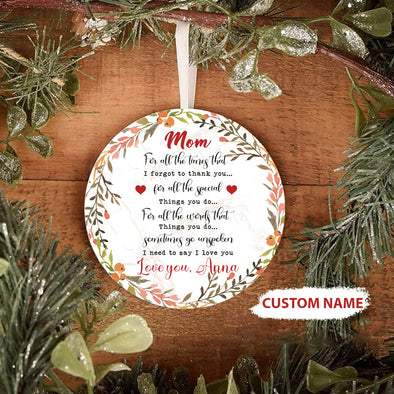 Gift For Mommy I Need To Say I Love You Ornament - Kv - Nt